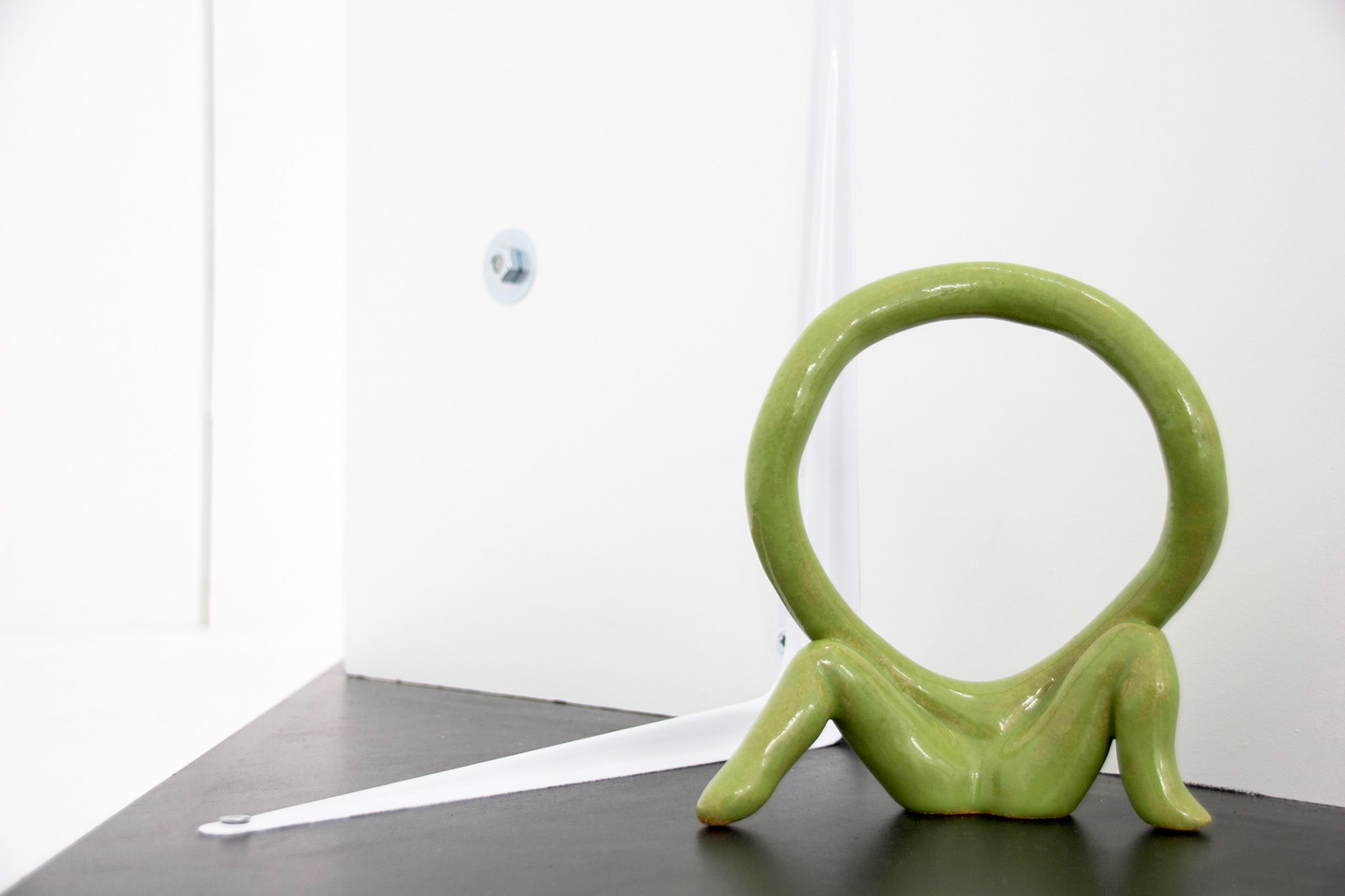 'Aphrodite',  glazed stoneware,  19 x 17 x 6cm