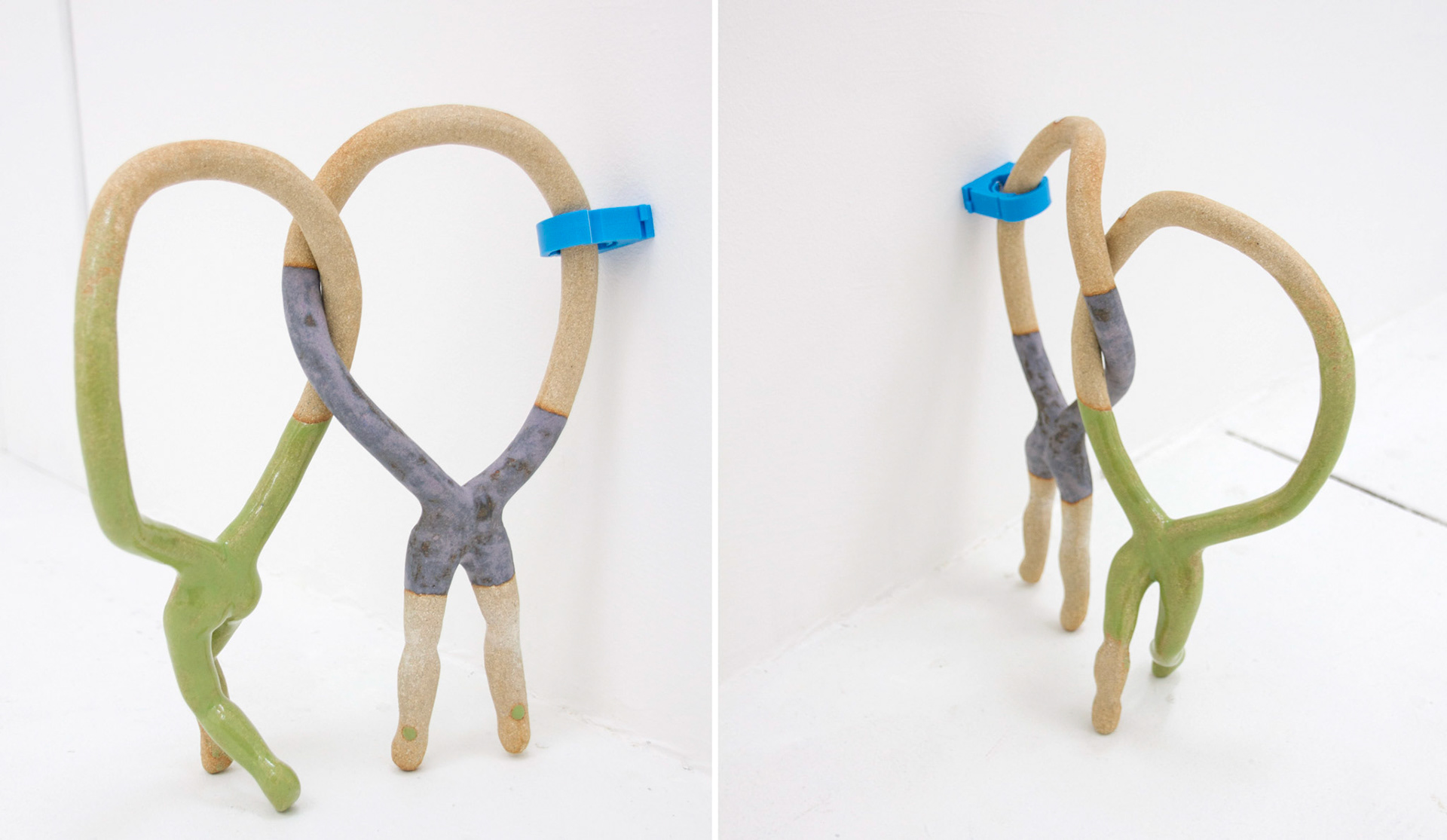 'A-Void-Dance',  glazed stoneware,  31x 27 x 10