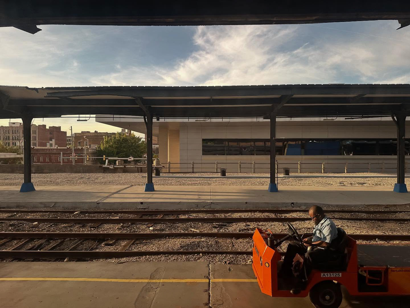View from Amtrack in Birmingham, Alabama