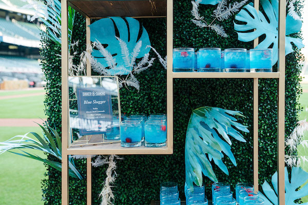 Dinner on the Diamond at SunTrust Park during the All-Star Game on Tuesday, July 8, 2018. Photo by Kevin D. Liles for the Atlanta Braves