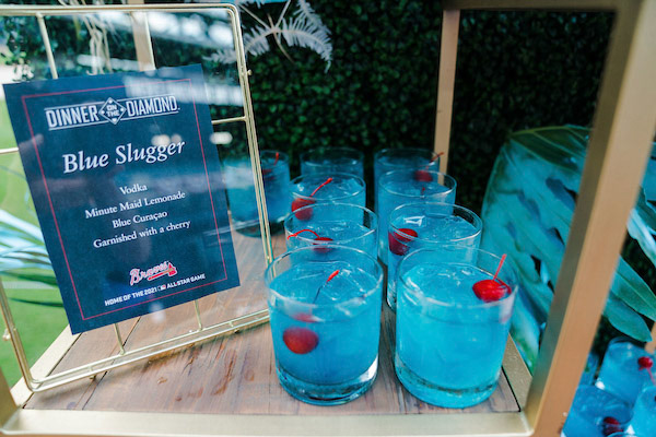 Dinner on the Diamond at SunTrust Park during the All-Star Game on Tuesday, July 8, 2018. Photo by Kevin D. Liles for the Atlanta Braves