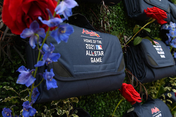 Dinner on the Diamond at SunTrust Park during the All-Star Game on Tuesday, July 9, 2019. Photo by Adam Hagy for the Atlanta Braves