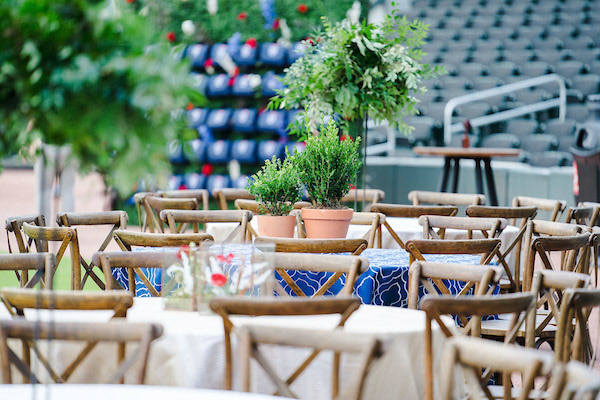 Dinner on the Diamond at SunTrust Park during the All-Star Game on Tuesday, July 9, 2018. Photo by Kevin D. Liles for the Atlanta Braves