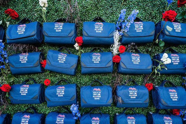 Dinner on the Diamond at SunTrust Park during the All-Star Game on Tuesday, July 8, 2018. Photo by Kevin D. Liles for the Atlanta Braves