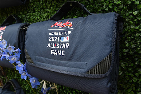 Dinner on the Diamond at SunTrust Park during the All-Star Game on Tuesday, July 9, 2019. Photo by Adam Hagy for the Atlanta Braves