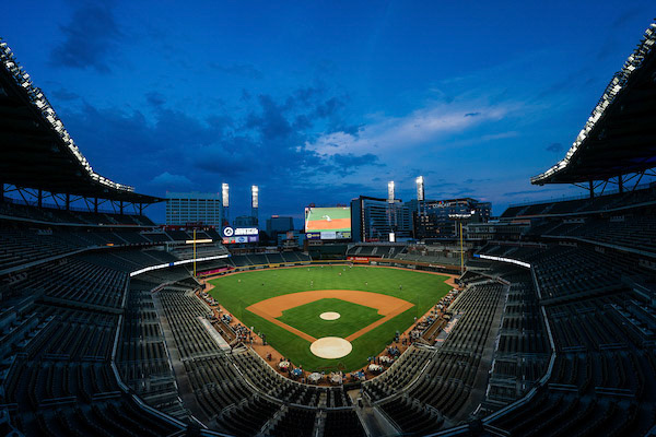 Dinner on the Diamond at SunTrust Park during the All-Star Game on Tuesday, July 8, 2018. Photo by Kevin D. Liles for the Atlanta Braves