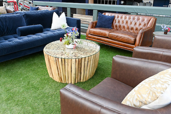 Dinner on the Diamond at SunTrust Park during the All-Star Game on Tuesday, July 9, 2019. Photo by Adam Hagy for the Atlanta Braves