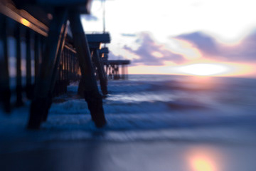 Title: Venice Pier 2 | Tools: Digital SLR, Lensbaby Lens, Photoshop