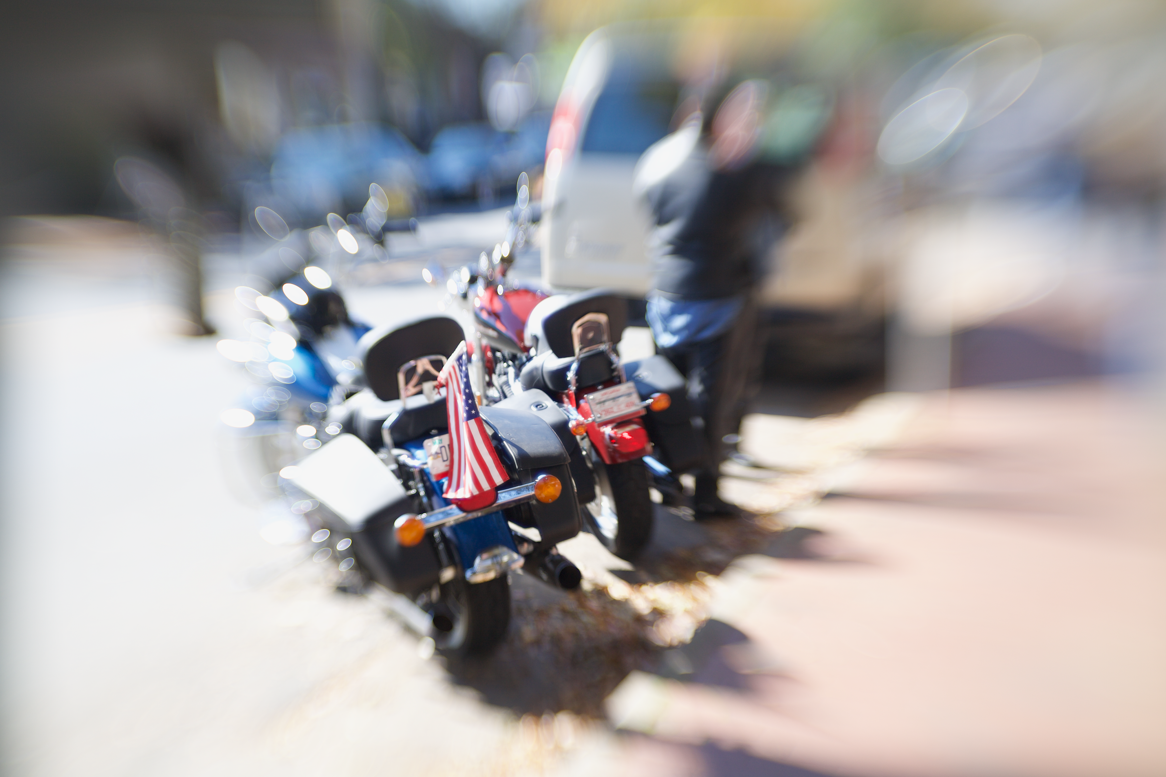 Title: Spirit of Independence Day | Tools: Digital SLR, Lensbaby Lens, Photoshop