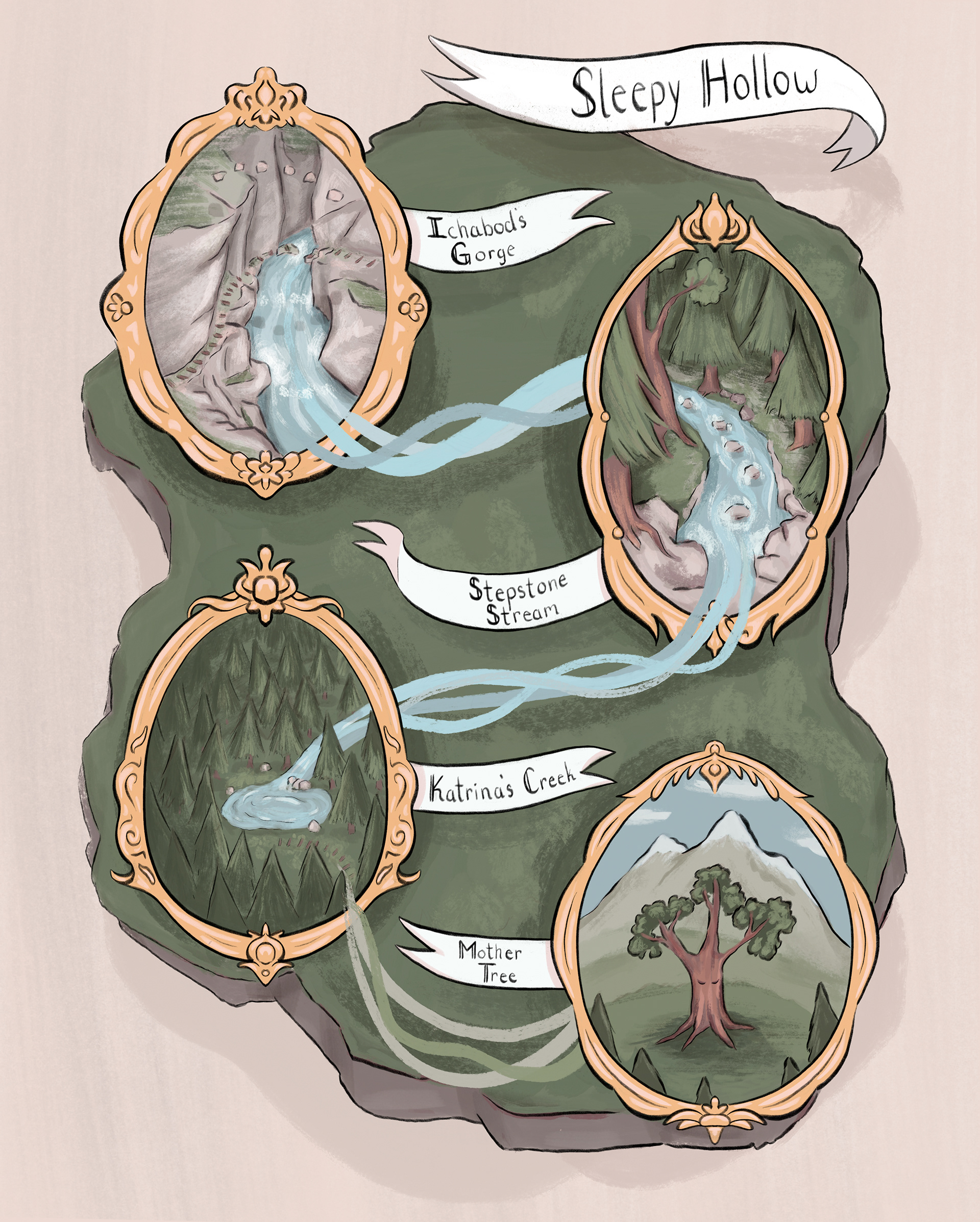 Sleepy Hollow World Map