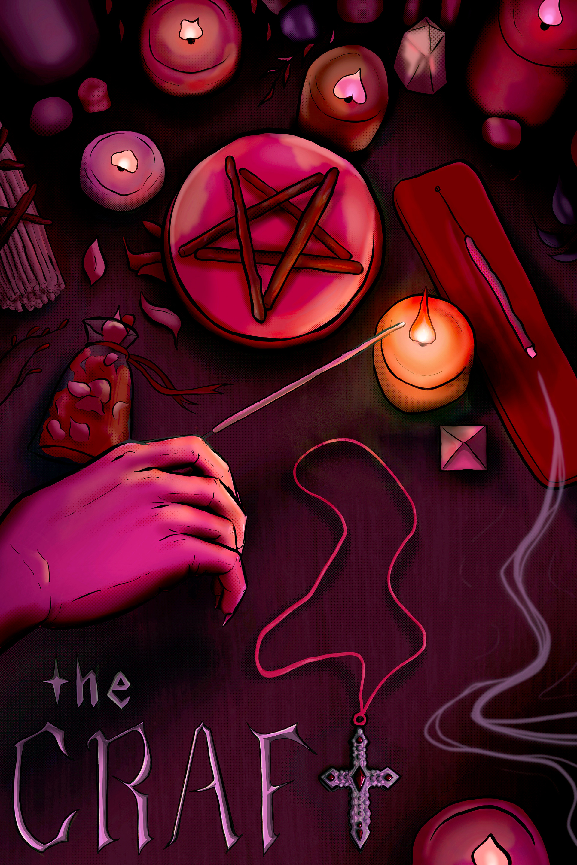 "The Craft" Movie Poster, Photoshop 2024