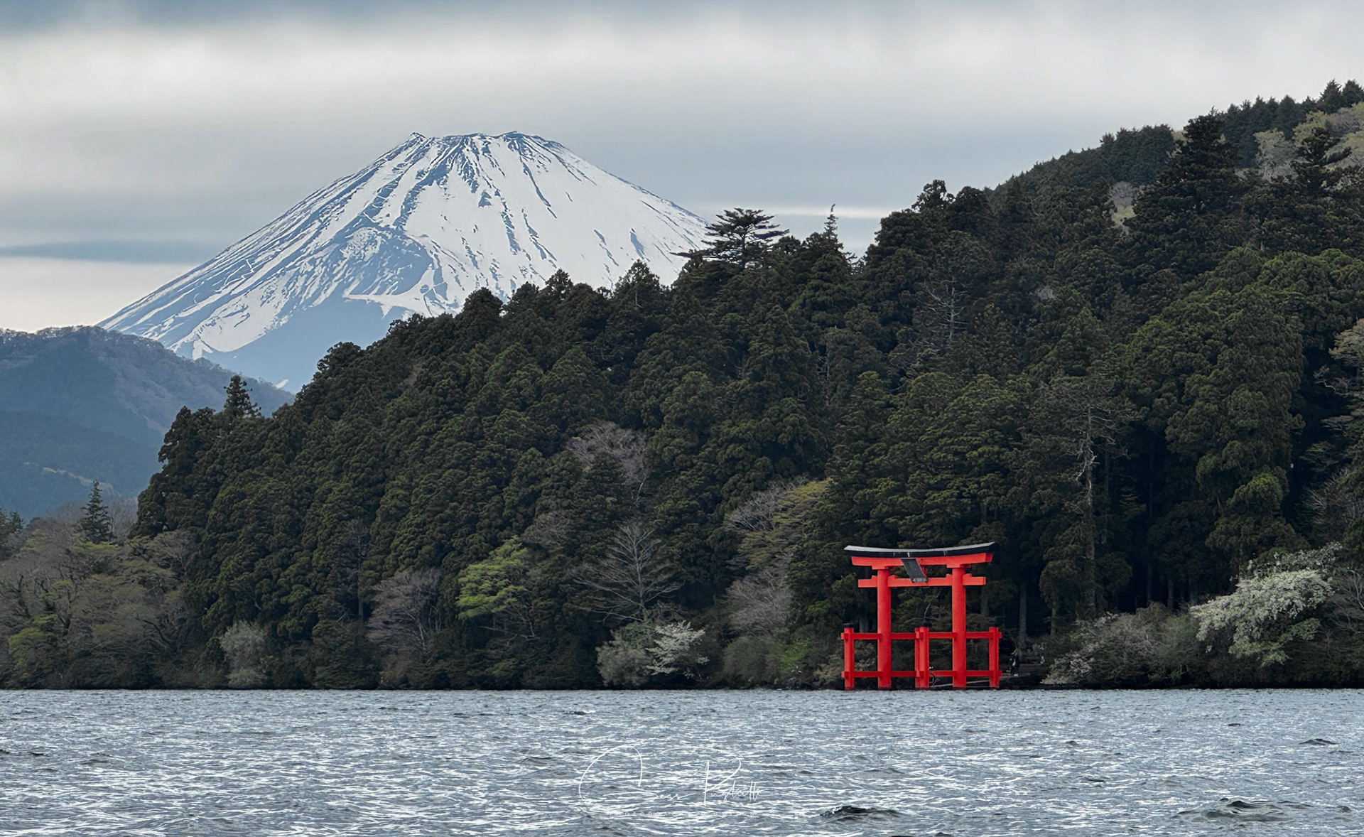 Mount Fuji, Hakone Shrine