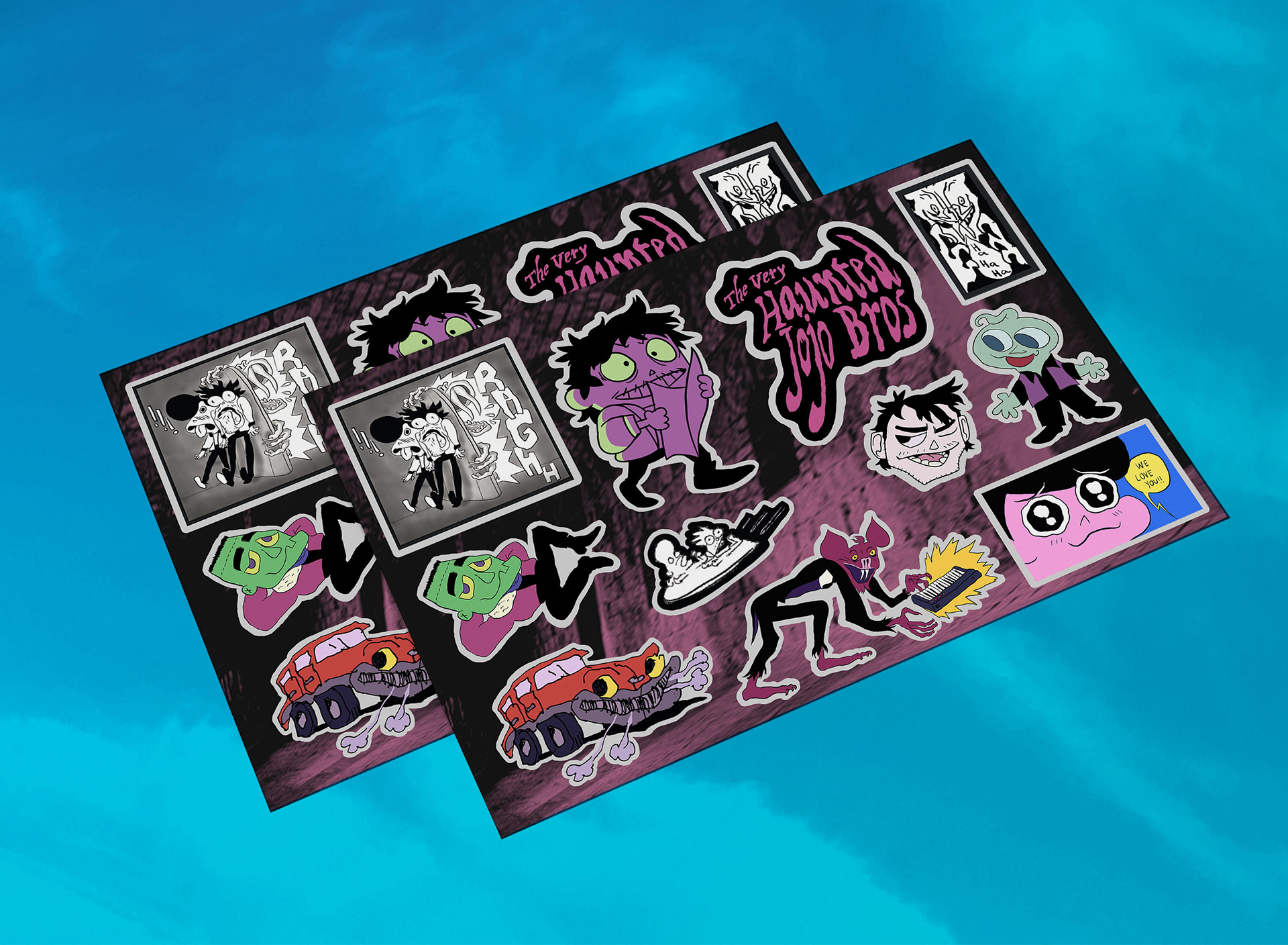Kickstarter Merch 3: Sticker Pack