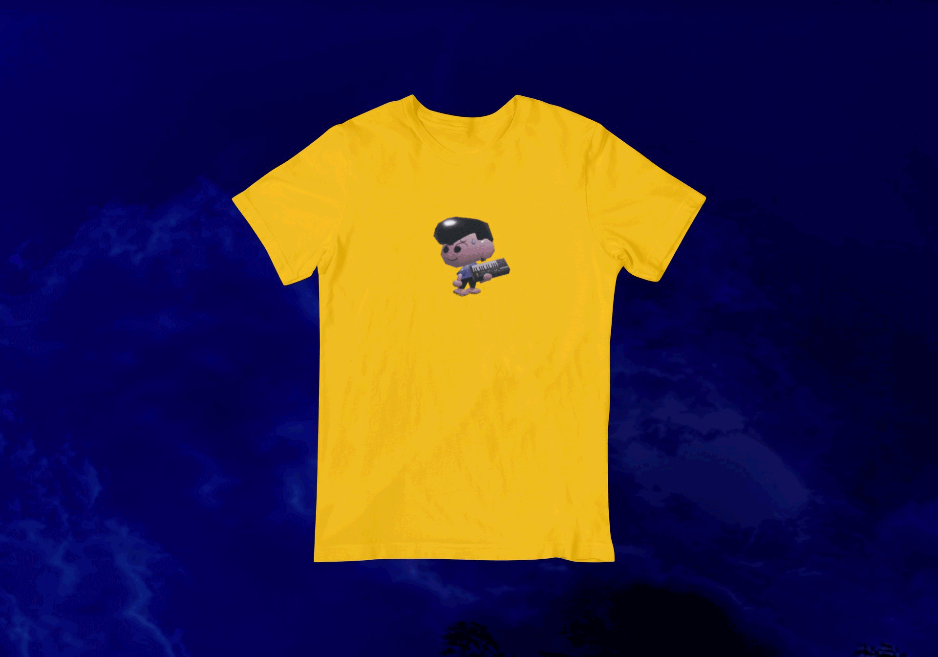 Kickstarter Merch 2: 3D Bobo Casio Tee
