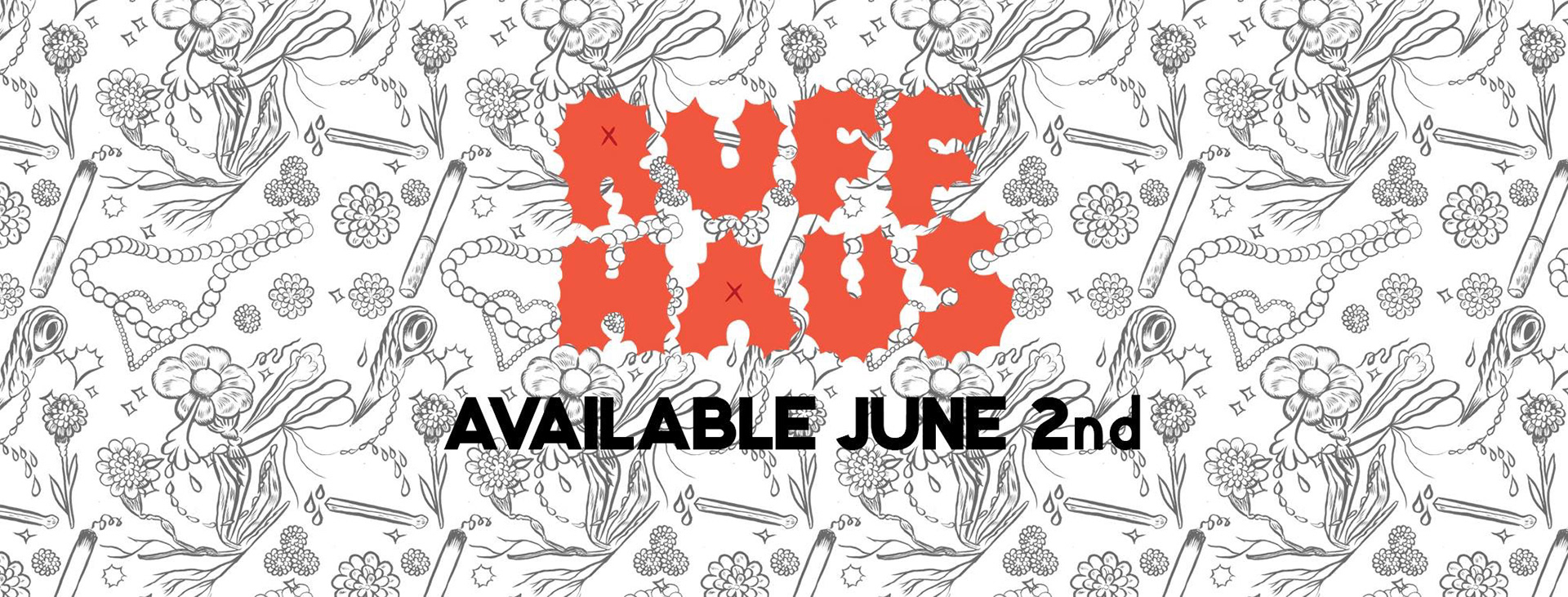 RUFF HAUS no.1 Advert - Illustrations by Ben Constantine