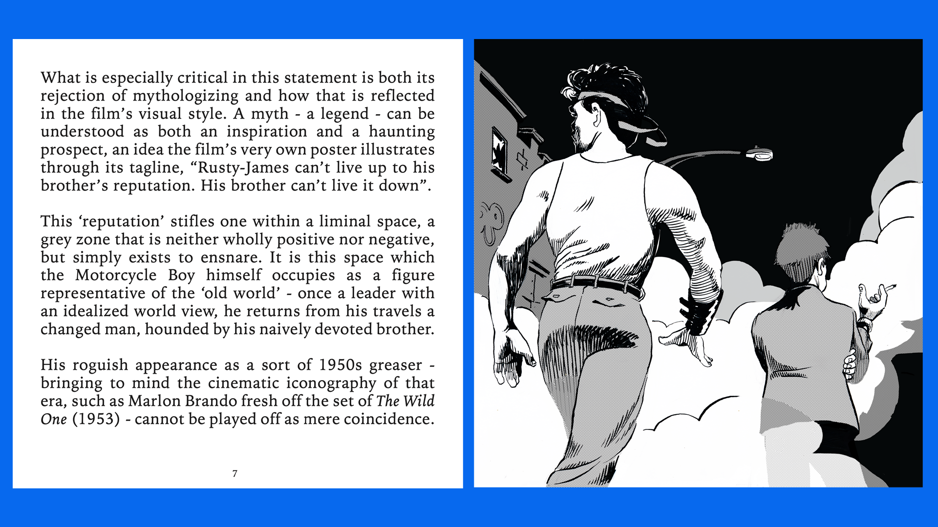 'Rumble Fish' Editorial Sample 2