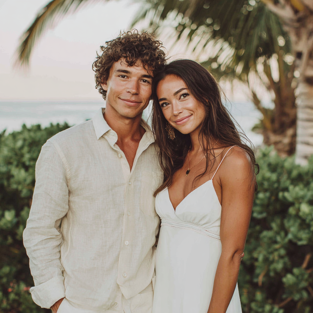 A beautiful breeze during a Maui ceremony