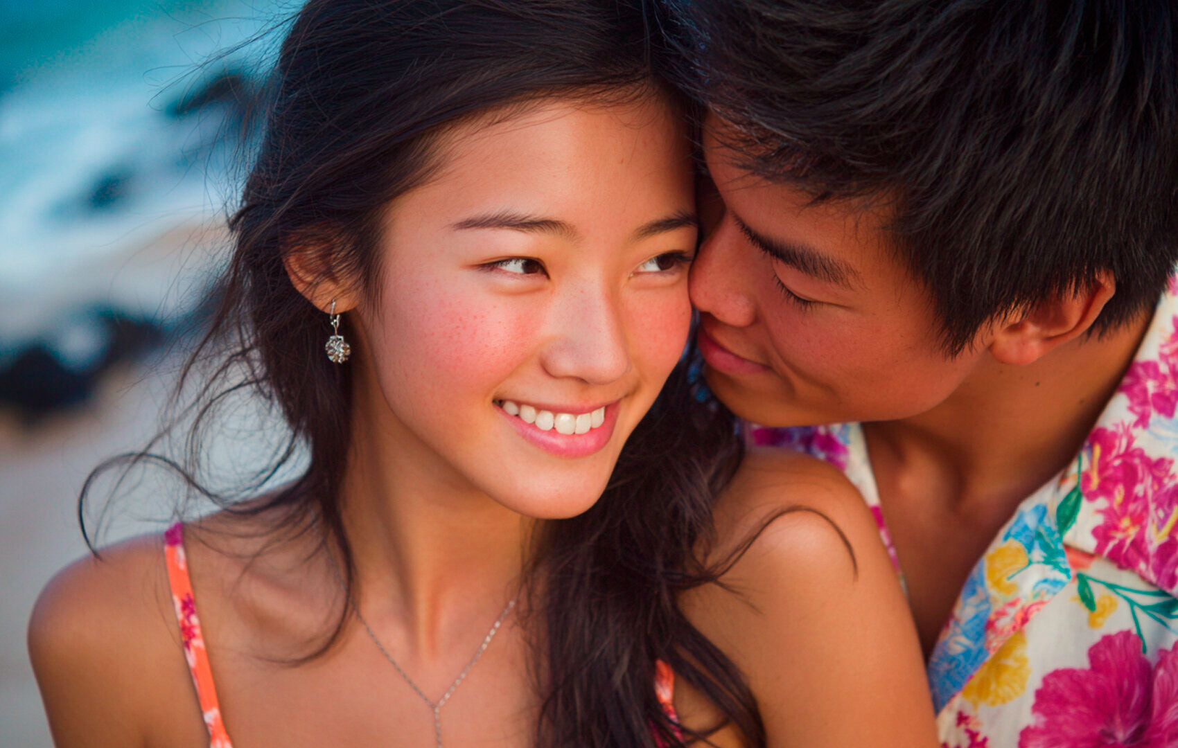 	Joyful emotion from a Maui ceremony
