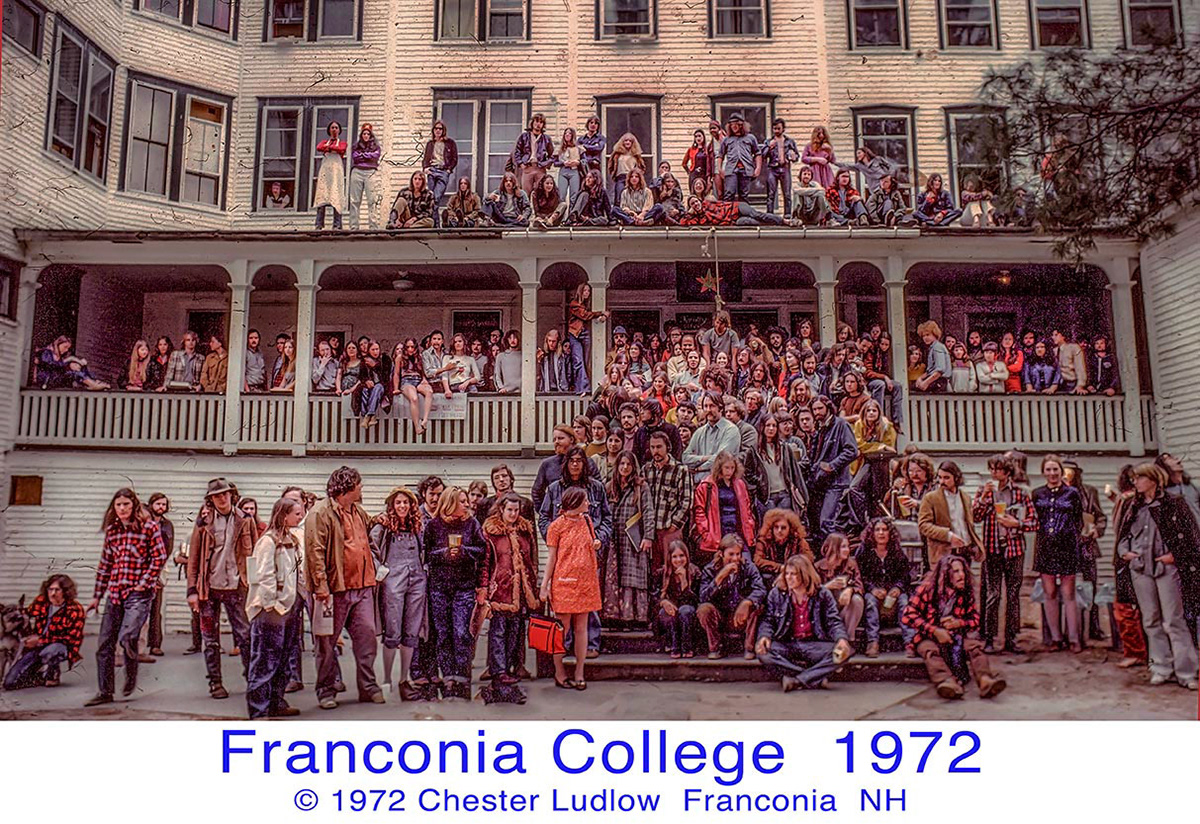 Franconnia College Group Foto 1972