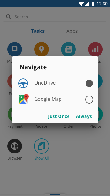 Launcher_ Open Task