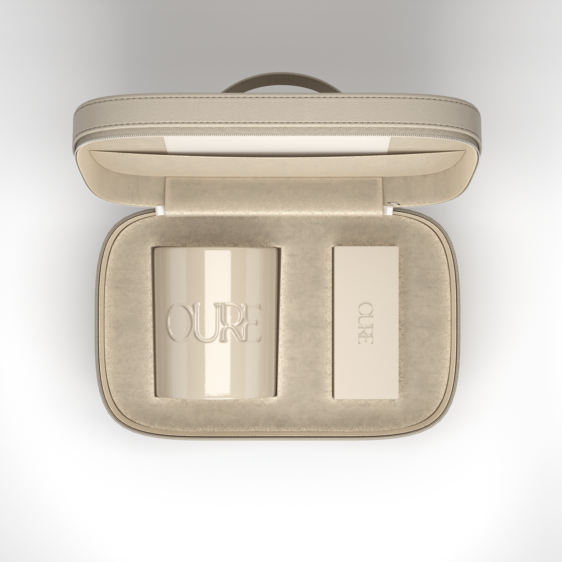 CLIENT: OURE - CANDLE BOX - PACKAGING - 3D VISUALISATION