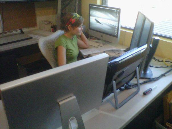 Compositing and post-production.