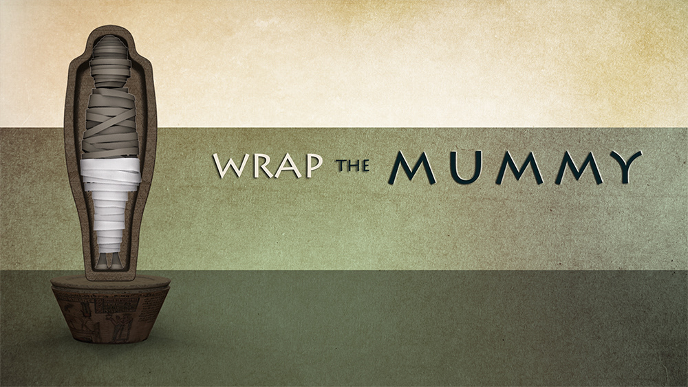 Title for 'Mummy' level of the game.