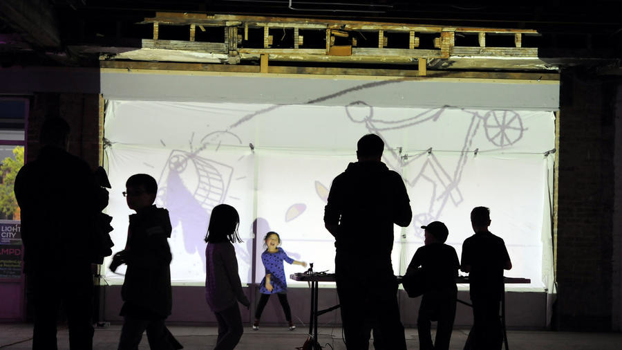 Users could adjust scale, rotation, and speed of animations (Photo: Lloyd Fox)