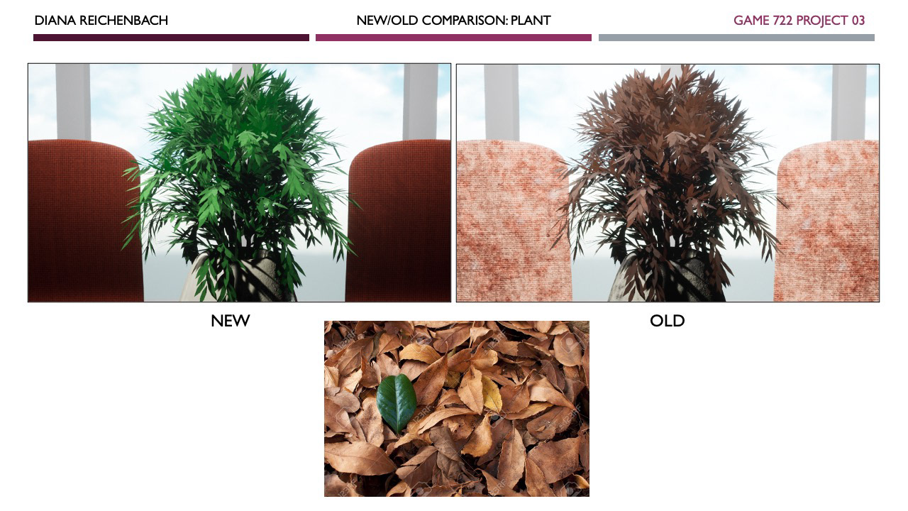 New/Old Plant Texture Comparison Version 1