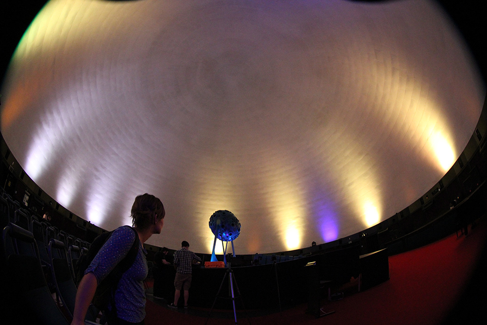 The Zeiss Planetarium in Jena Germany. Photo: Chris Brannan