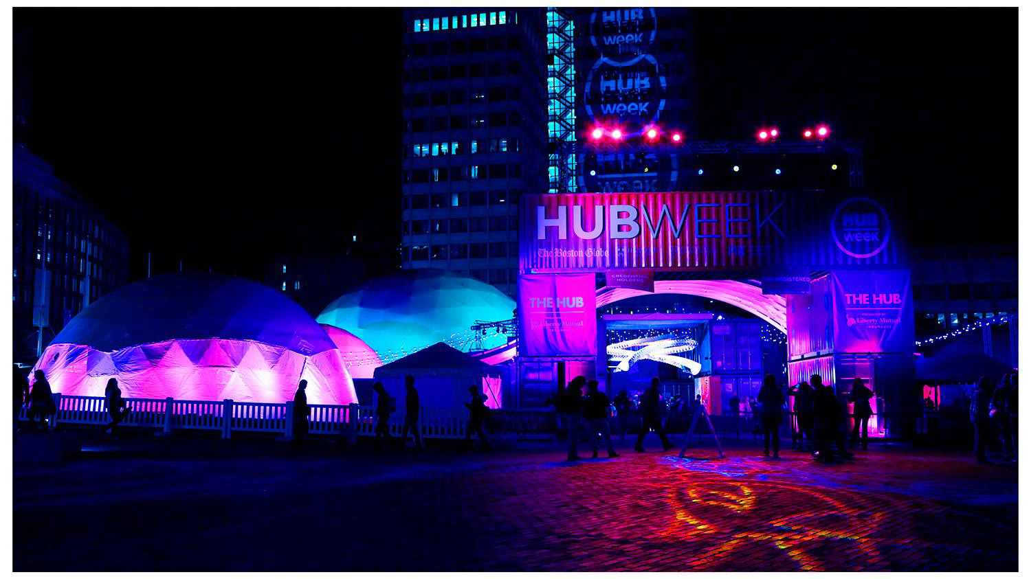 Film screened at the VIP event for HUBWeek 2017. Photo: Sophie Le Meillour