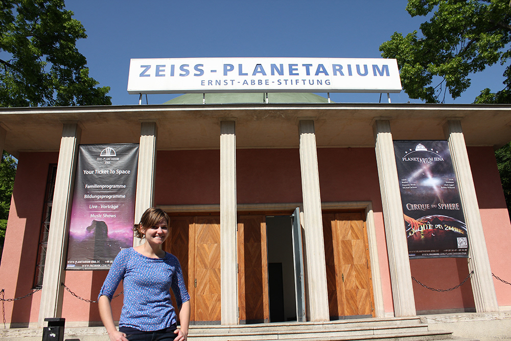 The Zeiss Planetarium in Jena Germany. Photo: Chris Brannan