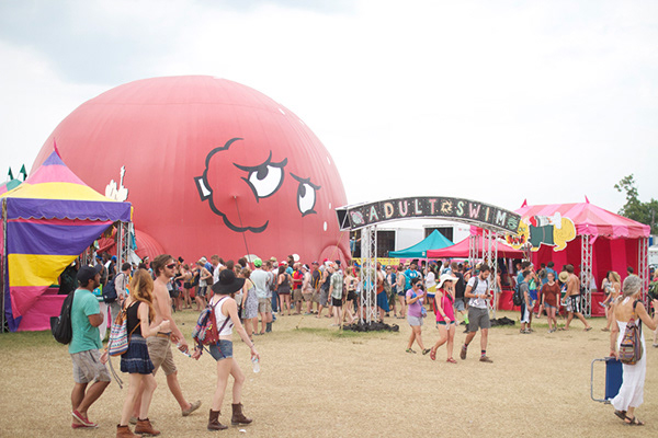 The film screened at Bonnaroo: Pageant of the Cosmos presented by Adult Swim.