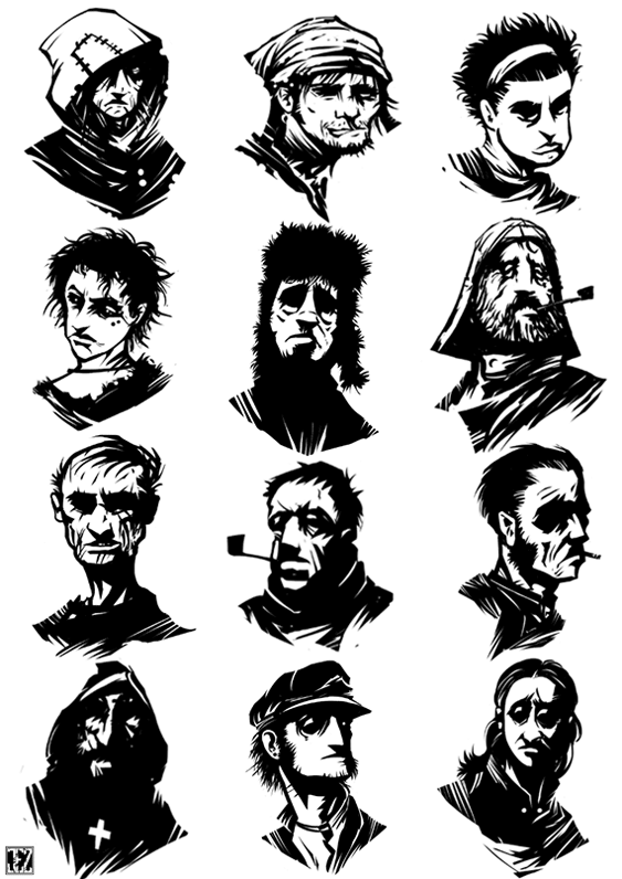 Scenic Dunnsmouth - Character Portraits