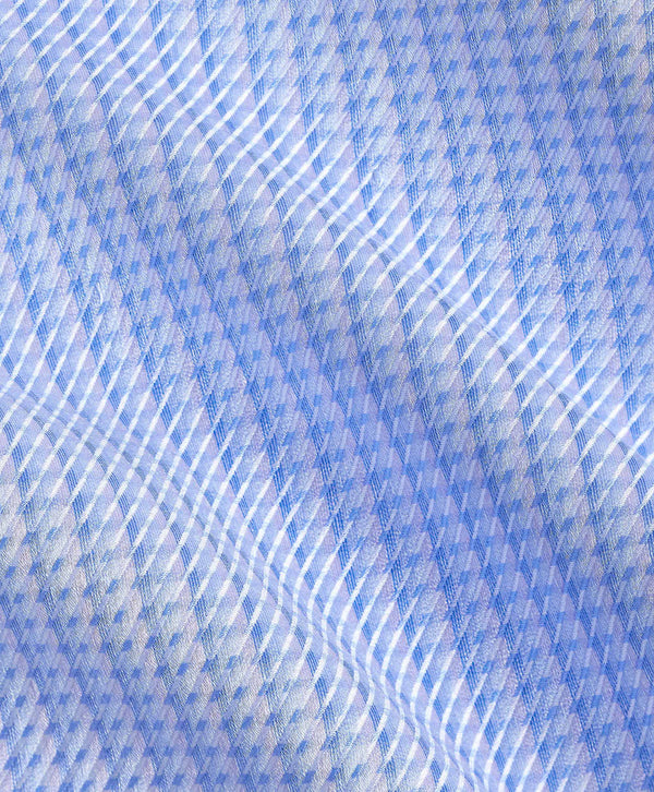 Lilac Textured Twill Dress Shirt