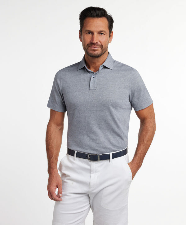 Navy Connery Polo - 100% Cotton