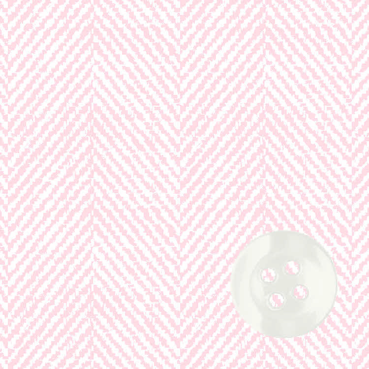 Pink Linen Herringbone Dress Shirt