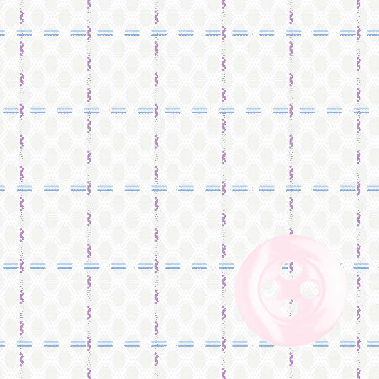 White & Pink Dobby Check Dress Shirt