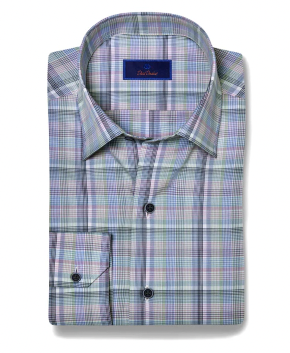 Blue & Grass Twill Check Shirt
