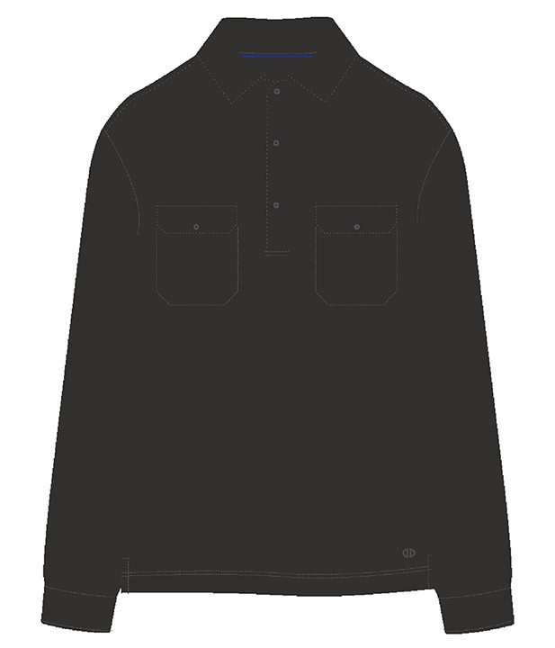 Black Craig Polo - 100% Cotton