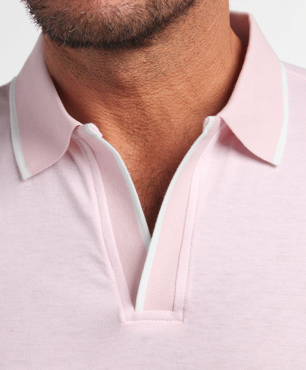 Pale Pink Hemingway Polo