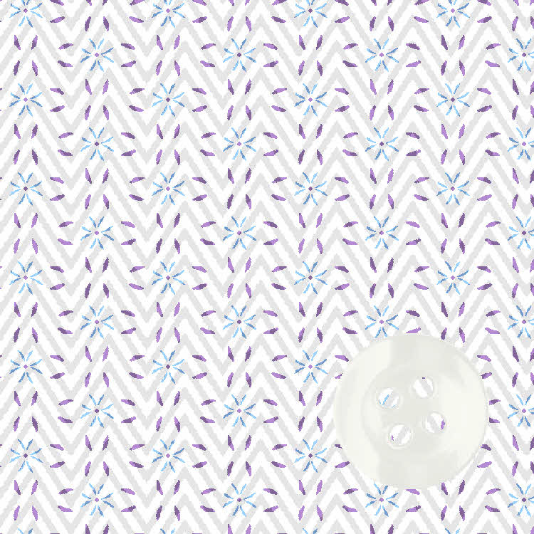 White & Berry Micro Geometric Print Dress Shirt