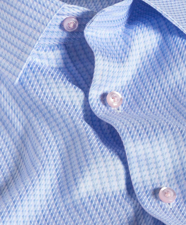Lilac Textured Twill Dress Shirt