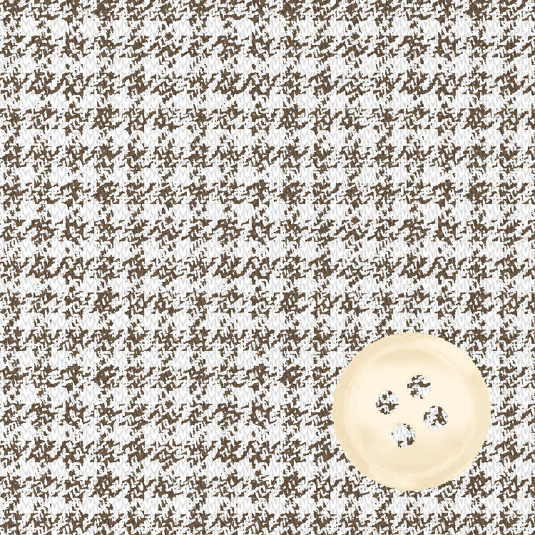 Chocolate Micro Check Print Knit Sport Shirt