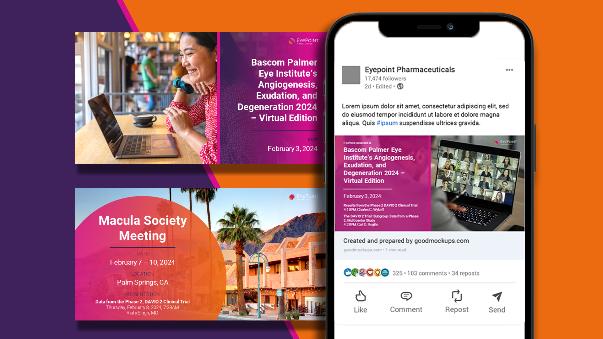Eyepoint social media templates