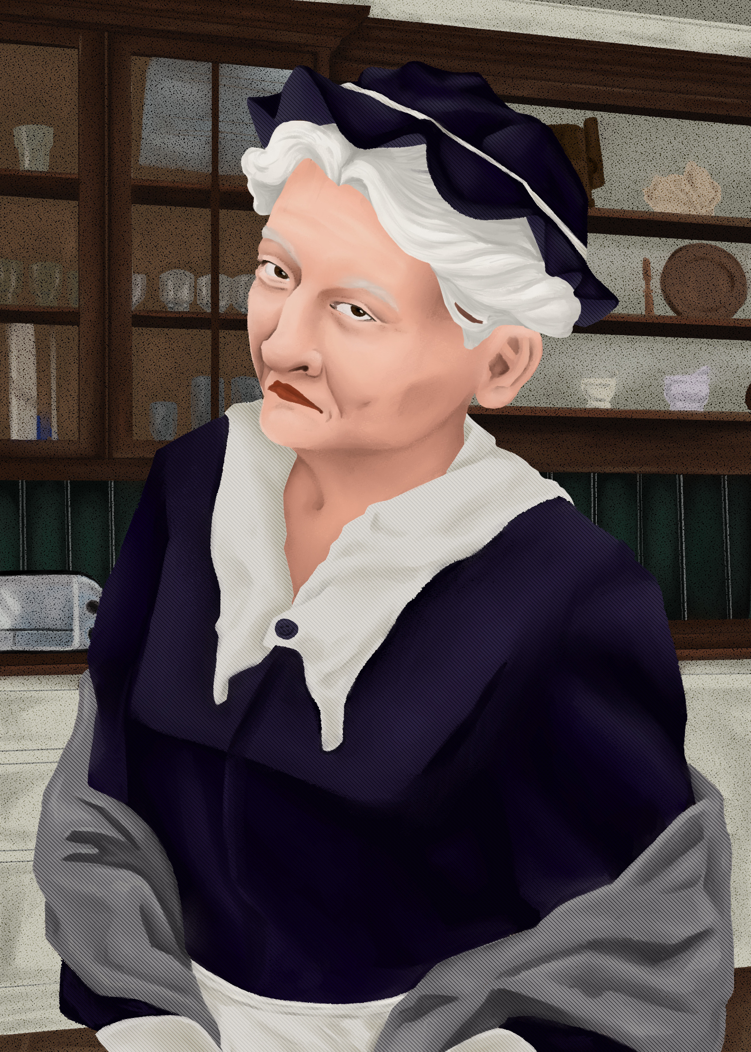Mrs. White Final Illustration