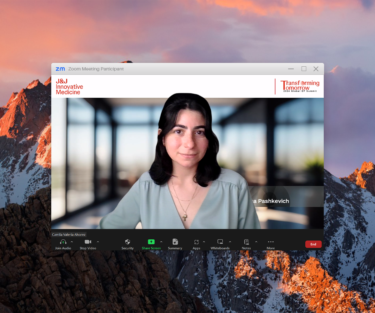 Zoom meeting background