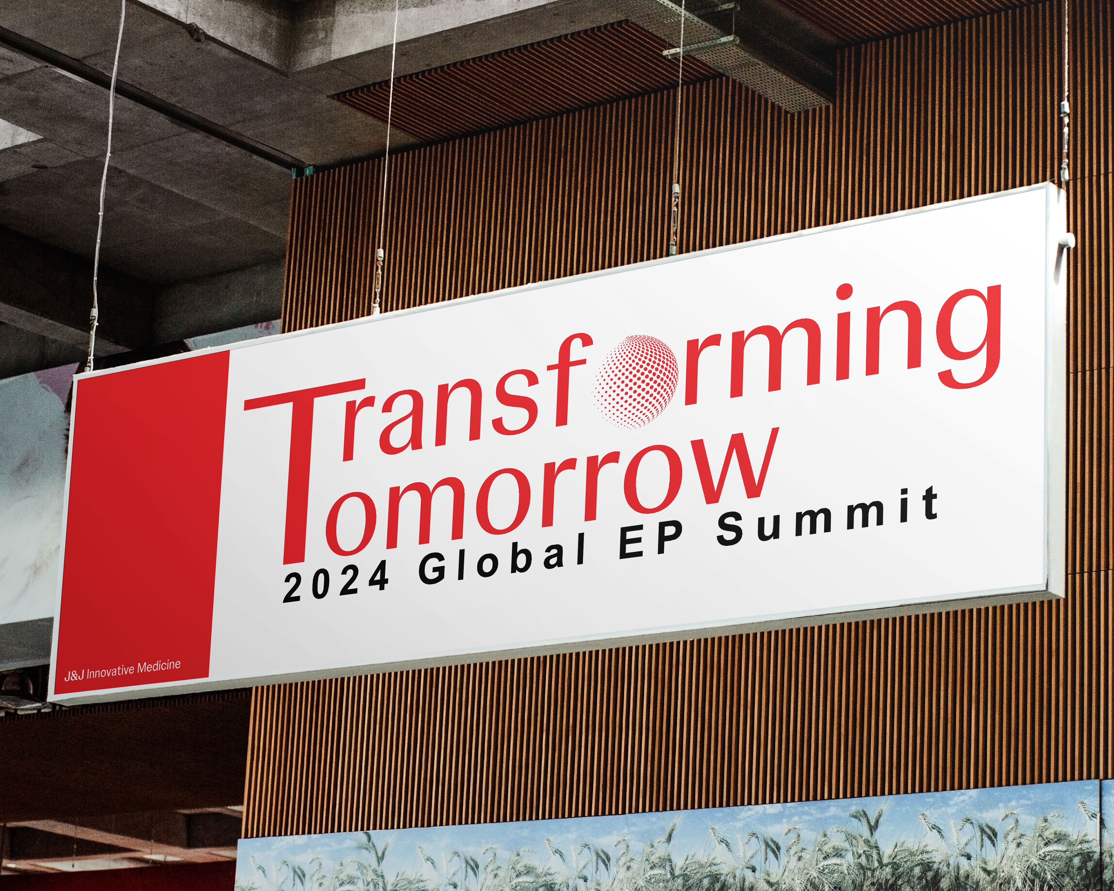 Transforming Tomorrow sign