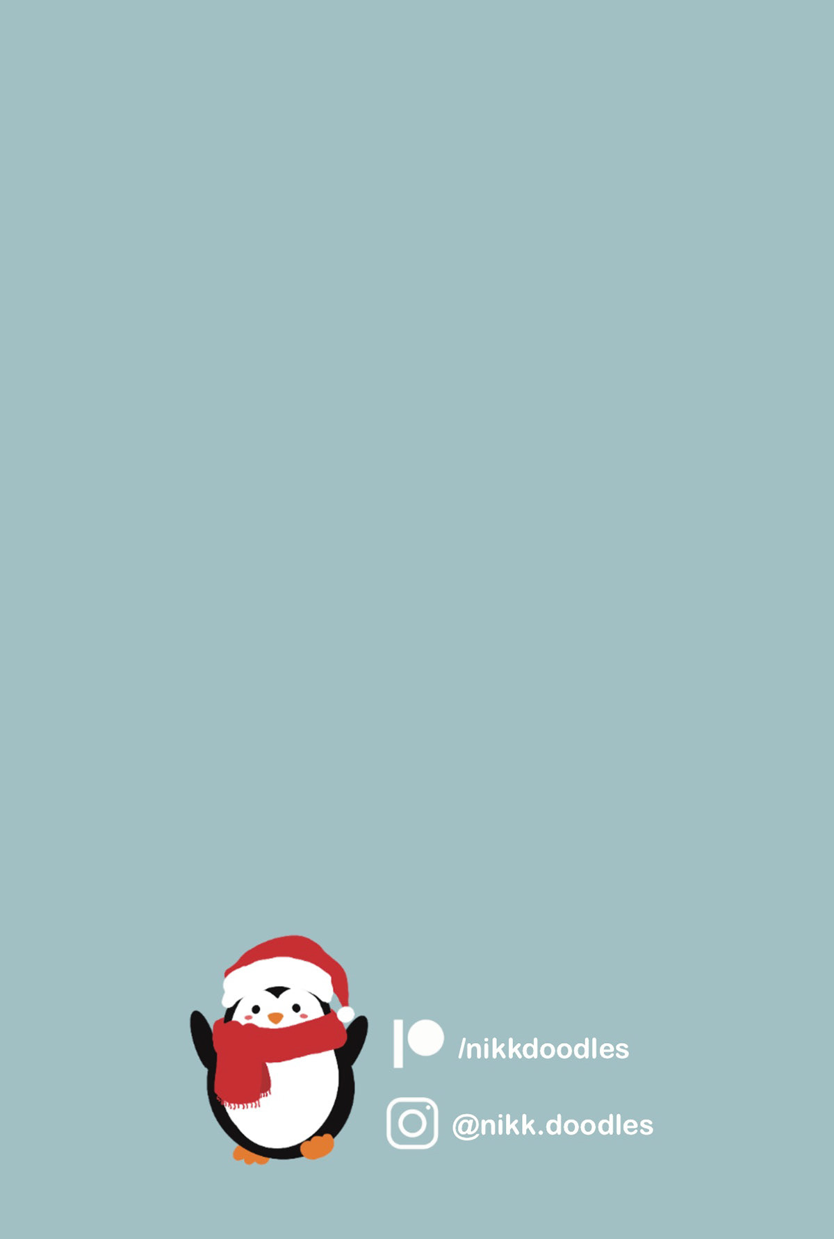 Holiday Card Back Design