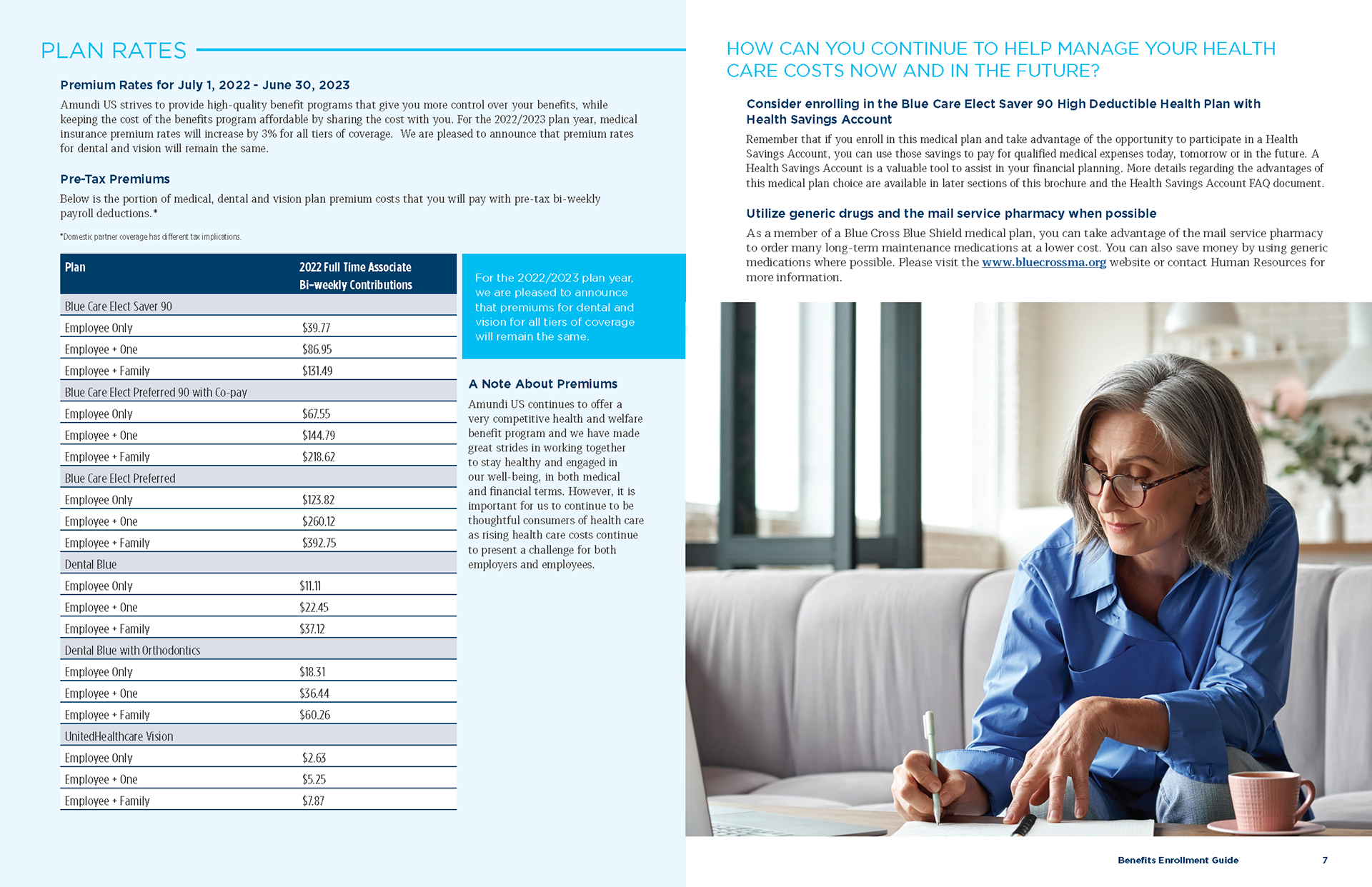 Plan Rates Spread